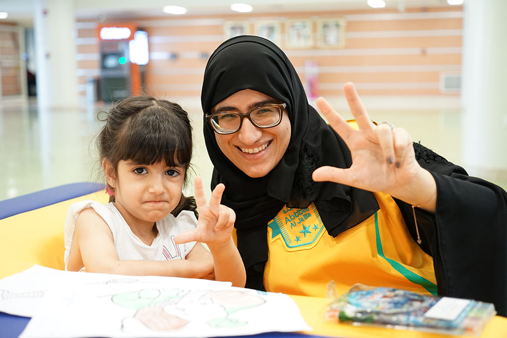 Team Al Jalila Volunteering at Al Jalila Children’s