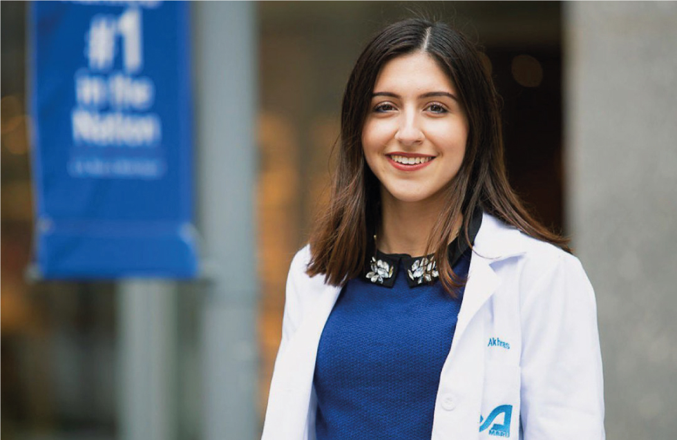 Aya pursues a career in medicine