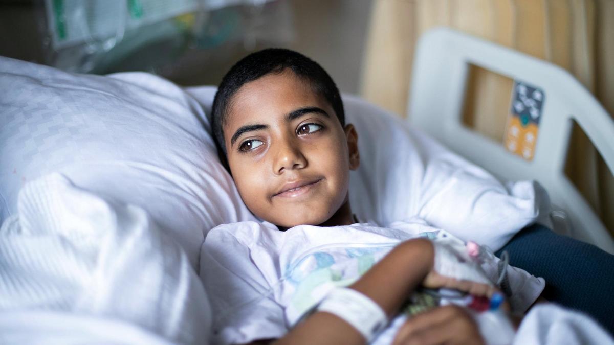 The power of hope for Palestinian boy