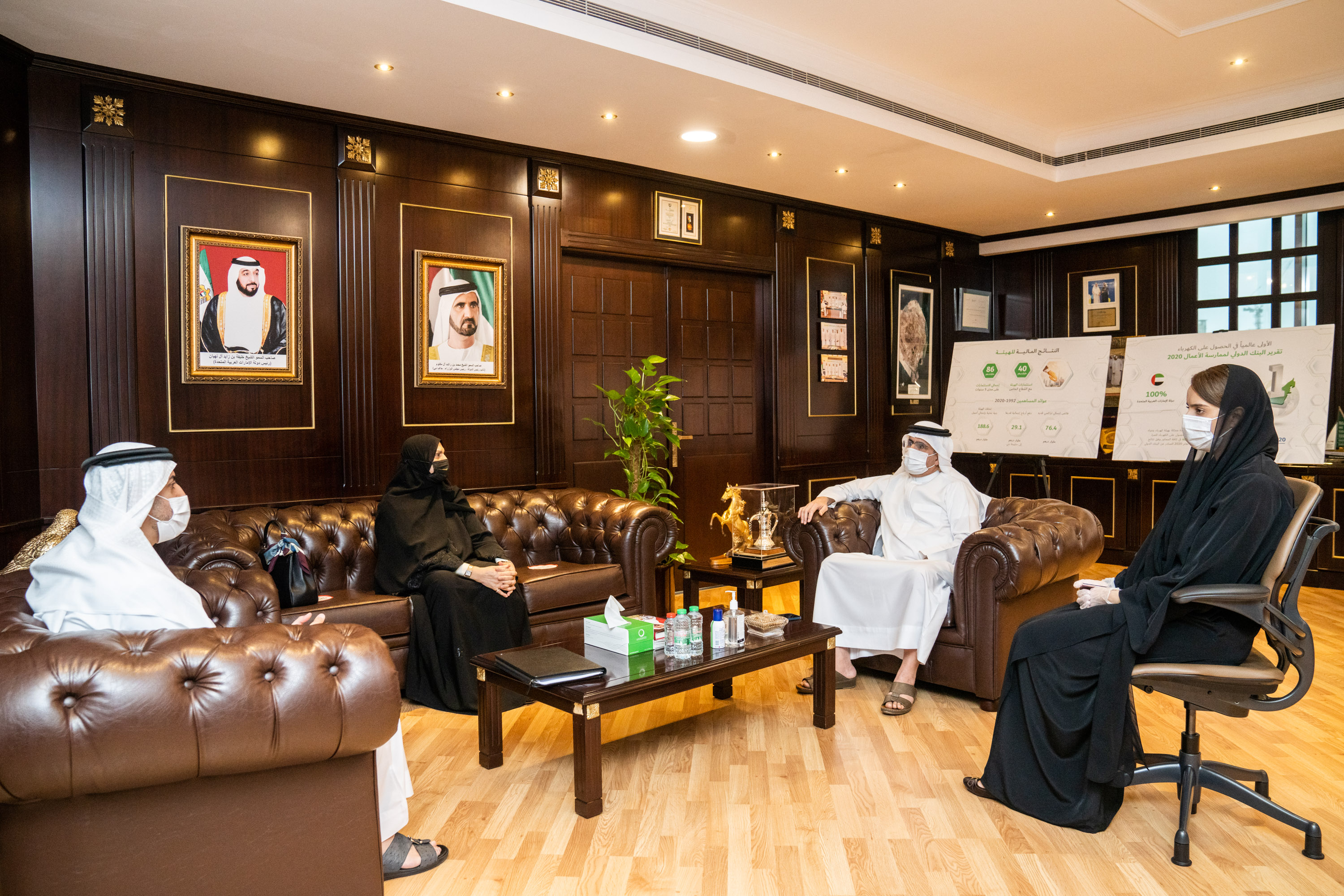 هيئة كهرباء ومياه دبي تتبرع بـ 30 مليون درهم لصالح مستشفى حمدان بن راشد الخيري لرعاية مرضى السرطان